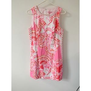 NWOT Lilly Pulitzer Mila Shift, Trunk in Love, 6